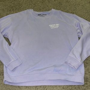 ariana grande excuse me, i love you sweatshirt